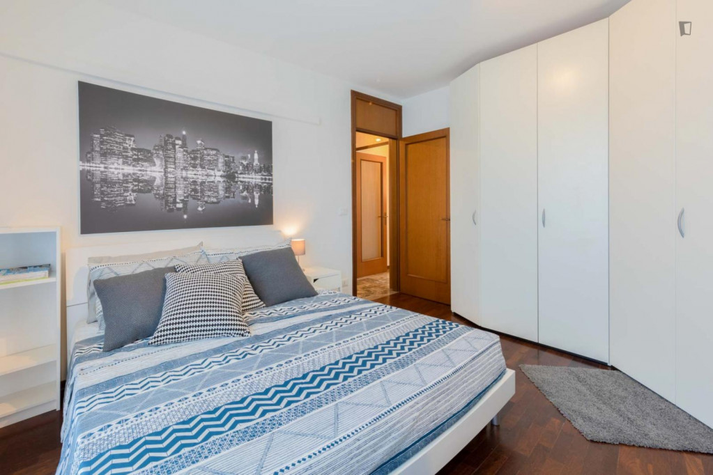 Really nice double bedroom with a balcony, Madonna Pellegrina, Room D