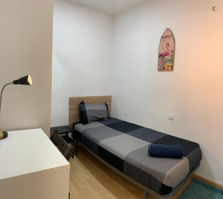 Homely single bedroom in a student flat, in El Raval - Barcelone - chambre - ImmoJeune
