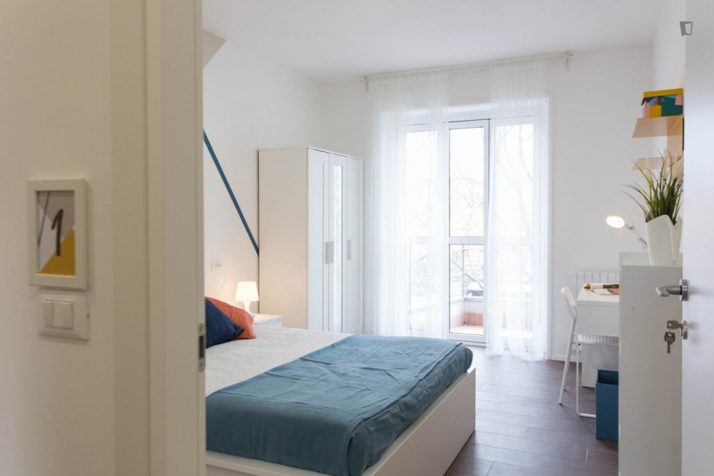 Cosy double bedroom with private bathroom in Navigli - Milan - chambre - ImmoJeune