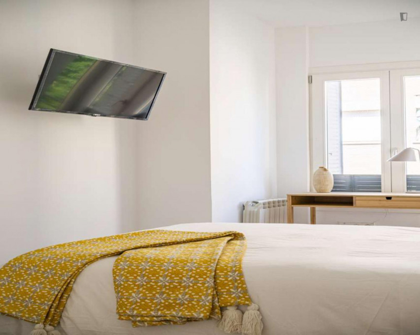 Double ensuite bedroom in a student flat, in Trafalgar - Madrid - chambre - ImmoJeune