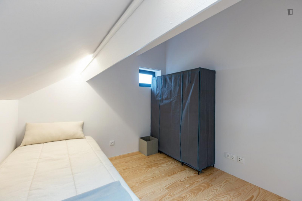 Cosy single bedroom in a 9-bedroom house, in Paranhos