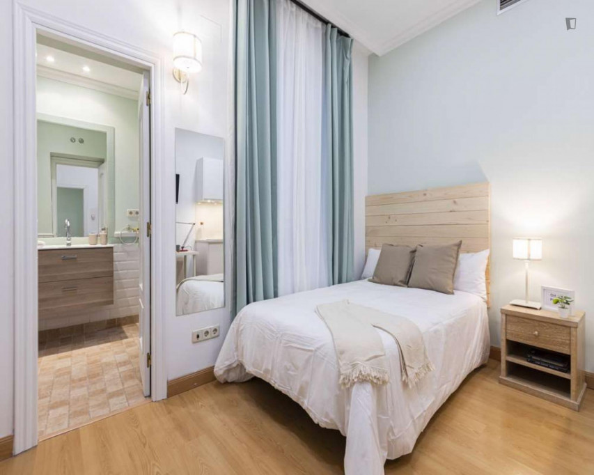 Snug double ensuite bedroom near the Chueca metro - Madrid - chambre - ImmoJeune