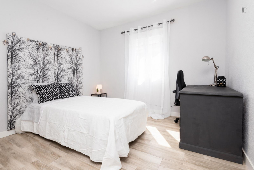 Interesting single bedroom in a student flat, in Leganés - Madrid - chambre - ImmoJeune