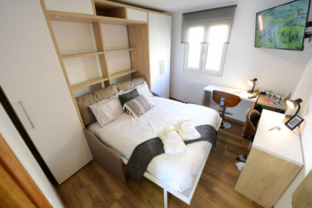 Comfy double bedroom in Atxuri - Bilbao - chambre - ImmoJeune