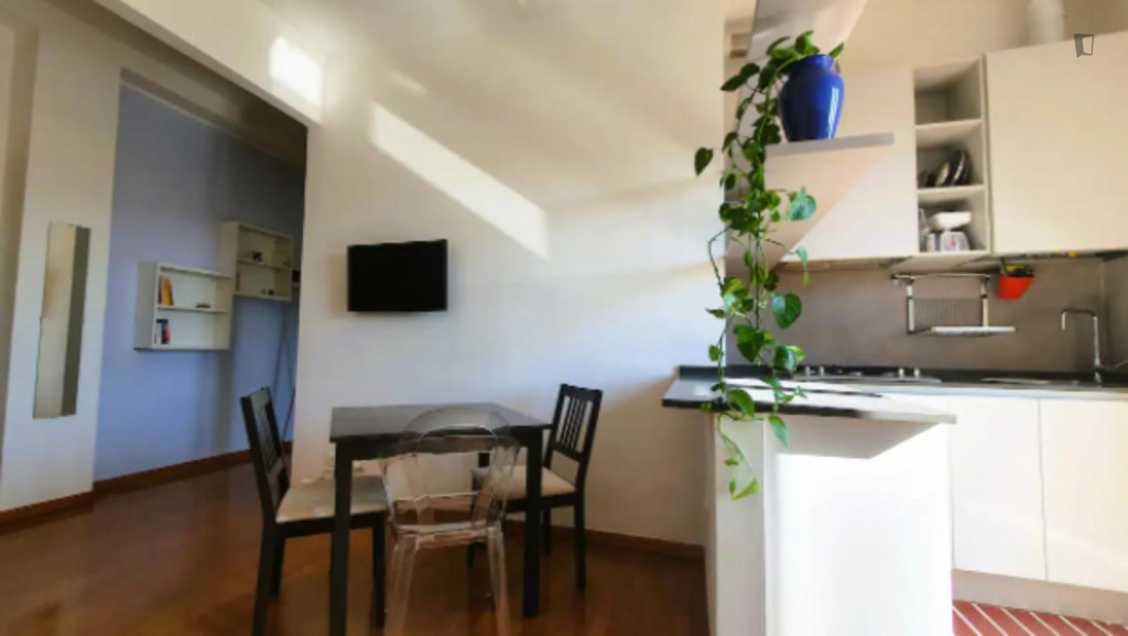 Snug 1-bedroom apartment with balcony in Navigli - Milan - chambre - ImmoJeune