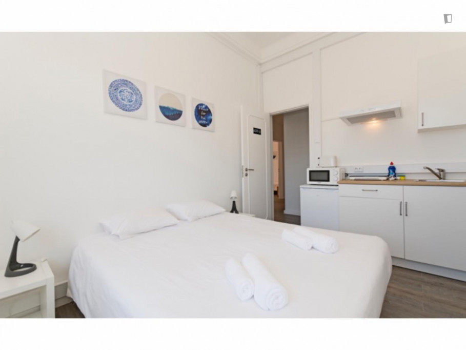 Single Studio in Alameda next to IST ref 6311 - Lisbonne - chambre - ImmoJeune