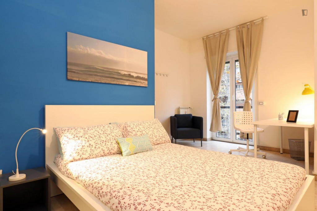 Admirable double bedroom in Portuense - Rome - chambre - ImmoJeune