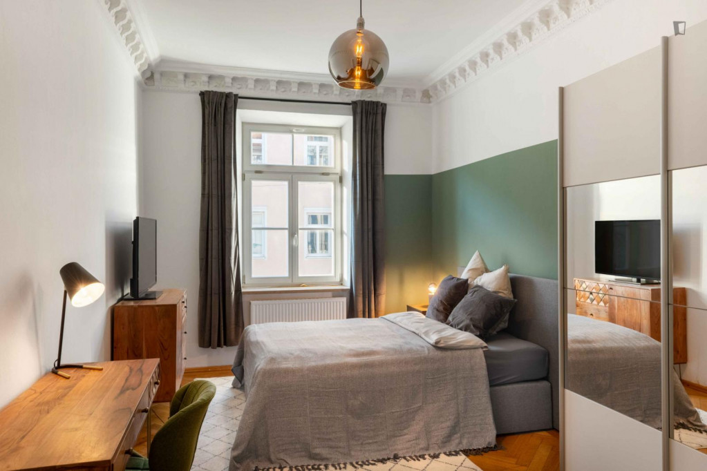 Elegant bedroom in Munich - Munich - chambre - ImmoJeune