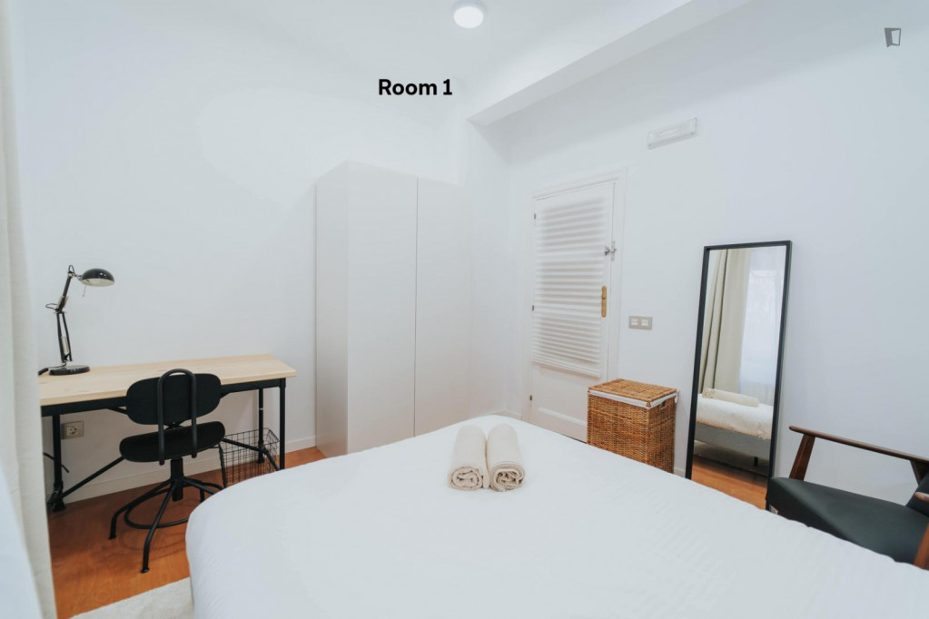 Great double bedroom in Chamartin - Madrid - chambre - ImmoJeune