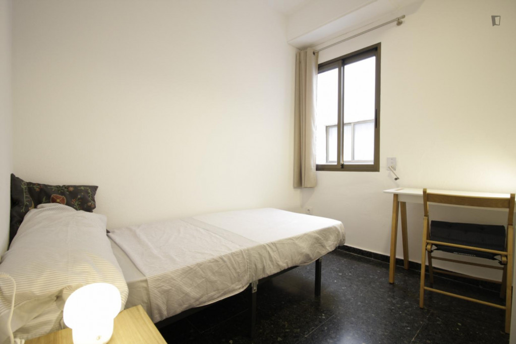 Very nice single bedroom in central El Carmen - Valence - chambre - ImmoJeune