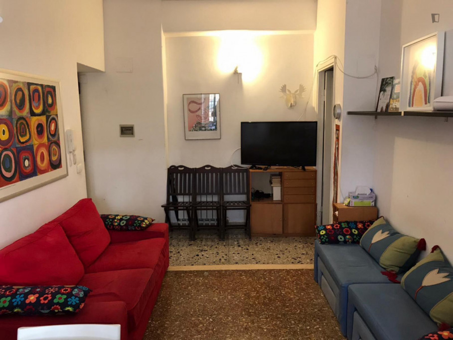 Well-connected 2-bedroom flat in Portuense - Rome - chambre - ImmoJeune