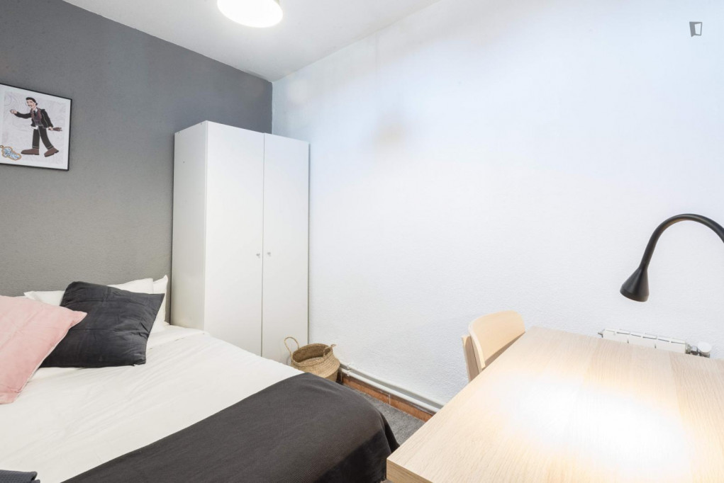 Comfy single bedroom in the city center - Madrid - chambre - ImmoJeune