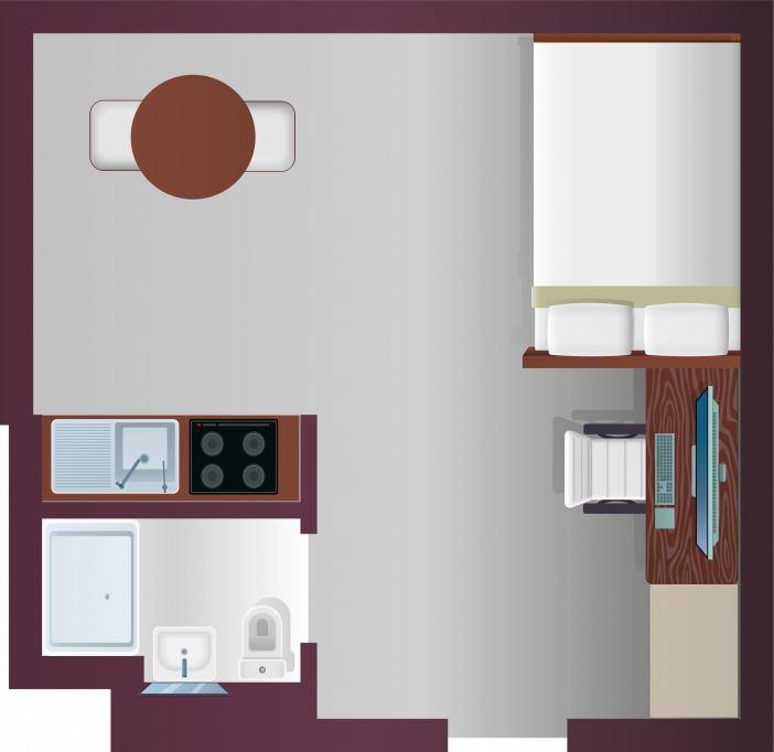 Foundry Studios - Lancaster - chambre - ImmoJeune