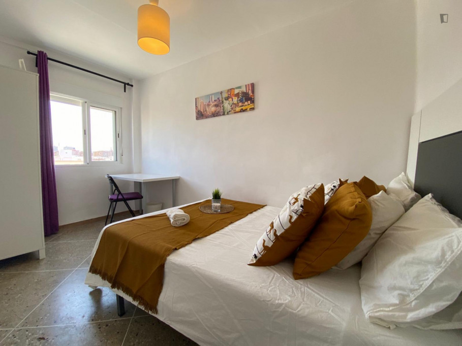 Appealing double bedroom in Aiora - Valence - chambre - ImmoJeune