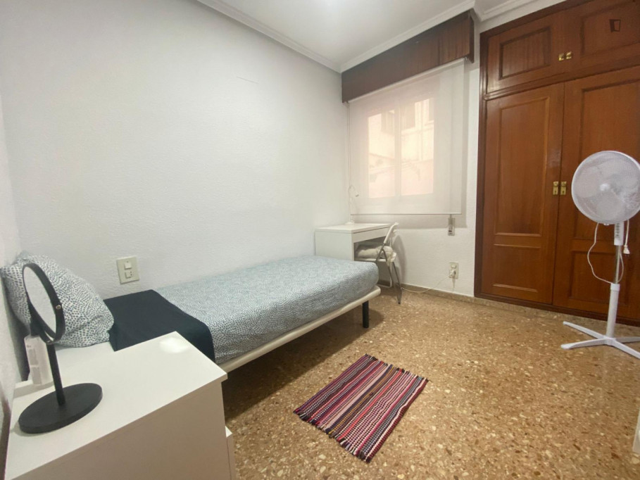 Neat and cosy single bedroom in Morvedre - Valence - chambre - ImmoJeune