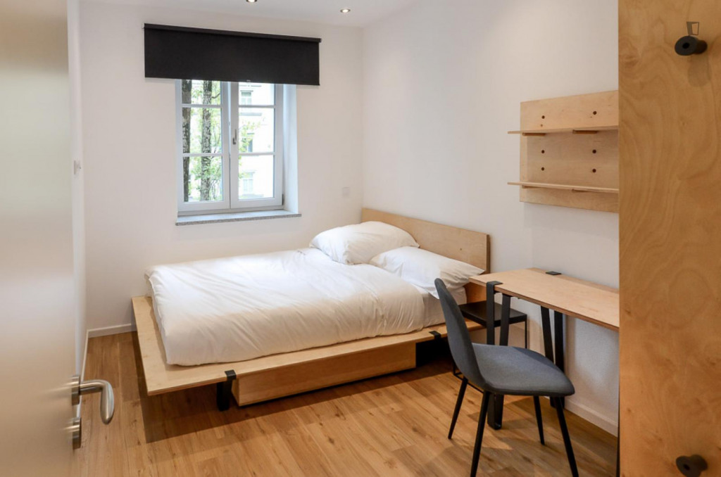 Comfy single bedroom in a 3-bedroom apartment - Munich - chambre - ImmoJeune