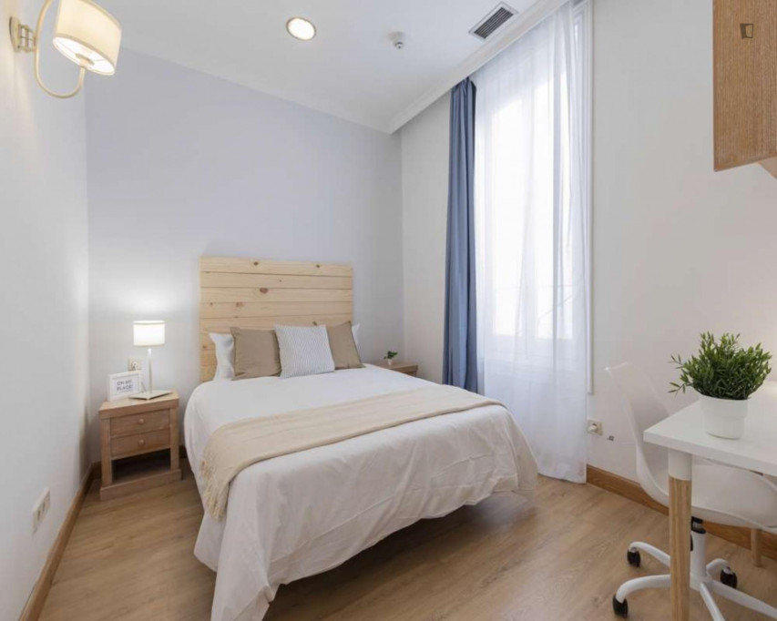 Beautiful single ensuite bedroom in Chueca - Madrid - chambre - ImmoJeune