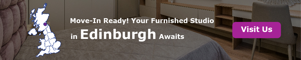 Move-In Ready! Your Furnished Studio in Edinburgh Awaits