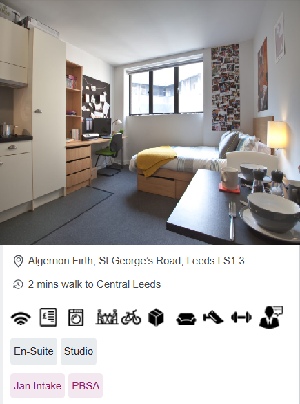 Algernon Firth Student Accommodation in Leeds City Centre