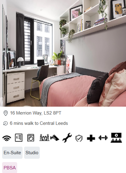 White Rose View Student Accommodation in Leeds City Centre