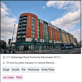 iQ Kerria Apartments 2+ Bedroom Student Accommodation in Manchester