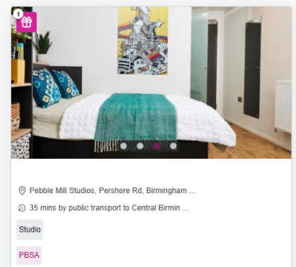 Pebble Mill Student Accommodation Birmingham - Flexible Tenancies Student Studio Rooms in Birmingham