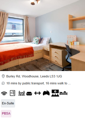 Triangle Furnished Student Accommodation in Huddersfield