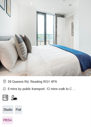 Royal Heights Student Studio Rooms in Reading