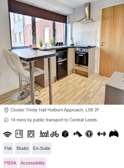 Trinity Hall Apartments 2+ Bedroom Student Accommodation in Leeds