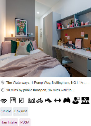 The Waterways Short-Term Student Accommodation in Nottingham