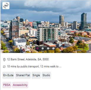  Scape Adelaide Central Wheelchair Accessible Student Accommodation in Adelaide