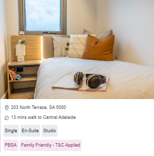  The Switch Adelaide Central Furnished Student Accommodation in Adelaide