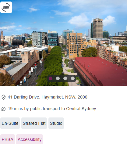 Scape Darling Square Furnished Student Accommodation in Sydney