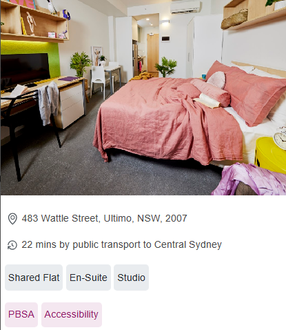 Scape Sydney Central Furnished Student Accommodation in Sydney