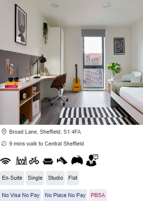 Sharman Court Cheap and Affordable Student Accommodation in Sheffield