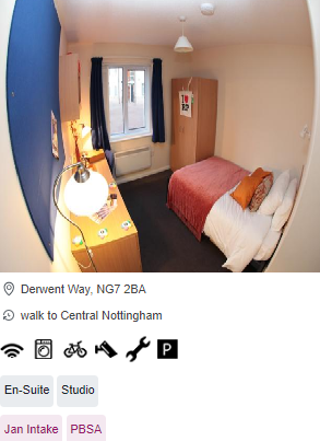 The Farthings Student Accommodation in Nottingham City Centre