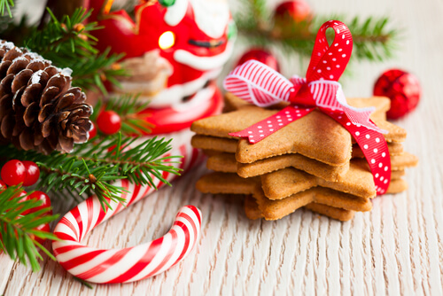 Christmas candy for student room decoration