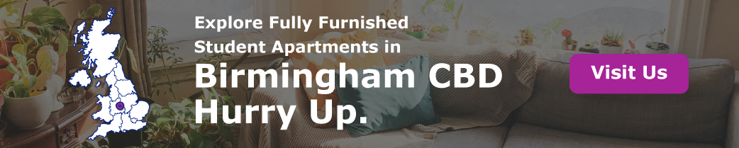 “Explore Fully Furnished Student Apartments in Birmingham CBD – Hurry Up!