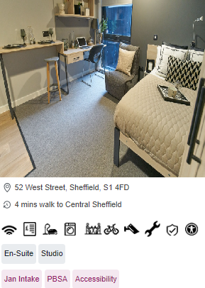 Straits Manor Student Accommodation in Sheffield City Centre
