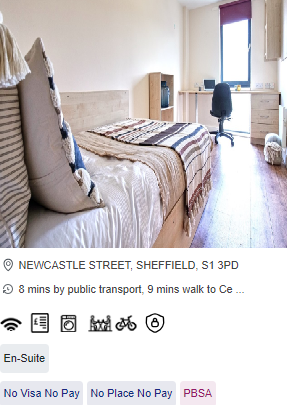 Rockingham House Student Accommodation in Sheffield City Centre