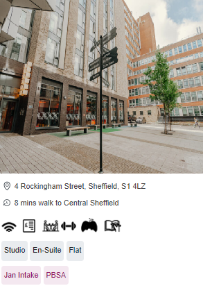 Bailey Fields Student Accommodation in Sheffield City Centre