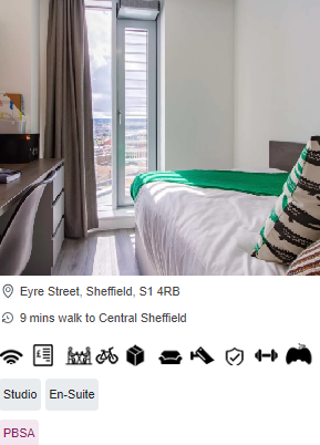 The Gate Student Accommodation in Sheffield City Centre