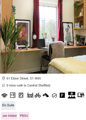 Westhill Hall Student Accommodation in Sheffield City Centre