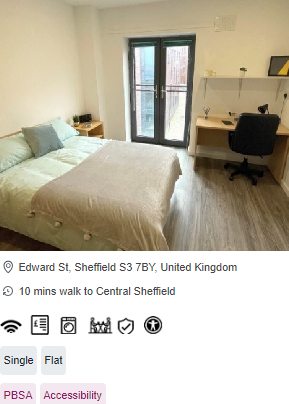 Page Apartments Wheelchair Accessible Student Accommodation in Sheffield