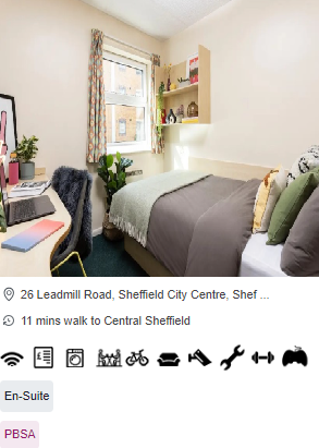 Leadmill Point Sheffield - Flexible Tenancies Private Student Accommodation in Sheffield