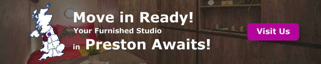 Move-In Ready! Your Furnished Studio in Preston Awaits