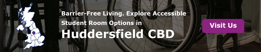 Barrier-Free Living. Explore Accessible Student Room Options in huddersfield CBD.