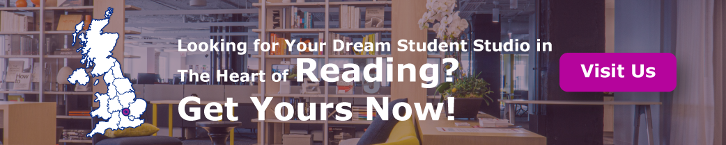 Looking For Your Dream Student Studio in The Heart of Reading? Get Yours Now!
