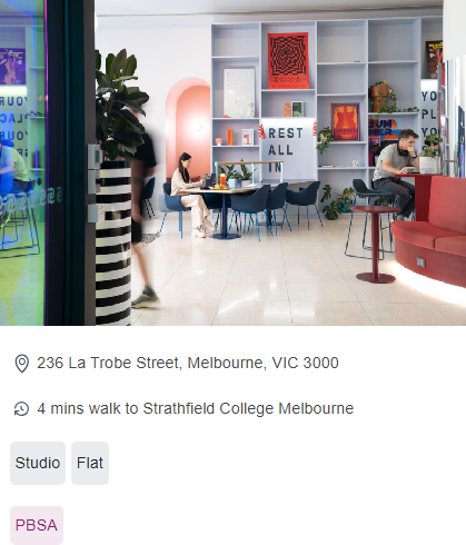  Scape Aurora Single Student Room Availability in Melbourne