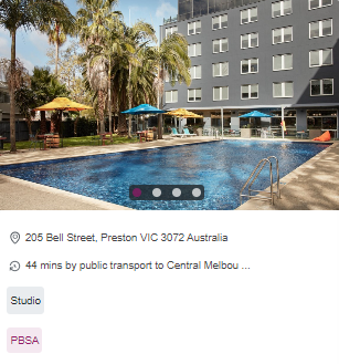  Together Co-Living Melbourne Single Student Room Availability in Melbourne